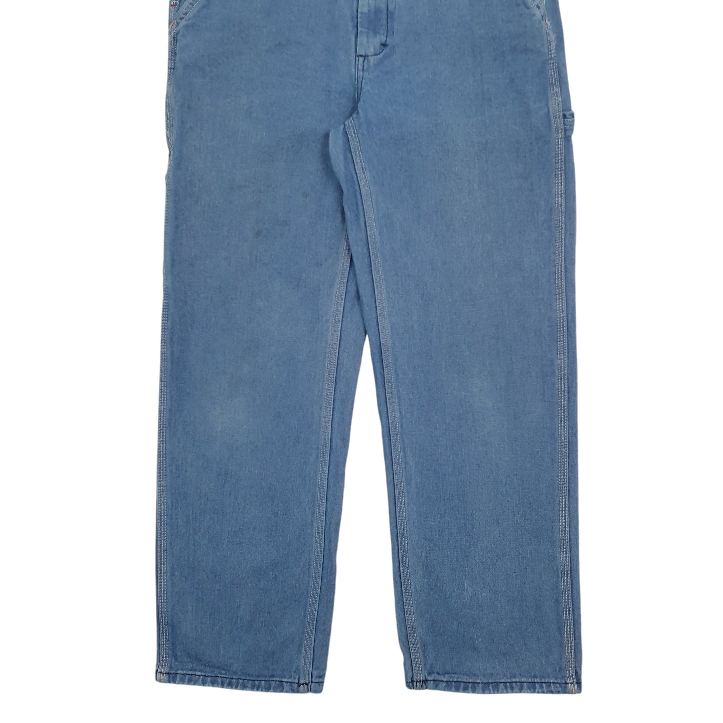 Mens Blue Dickies Denim Overalls Bib Dungaree Trousers