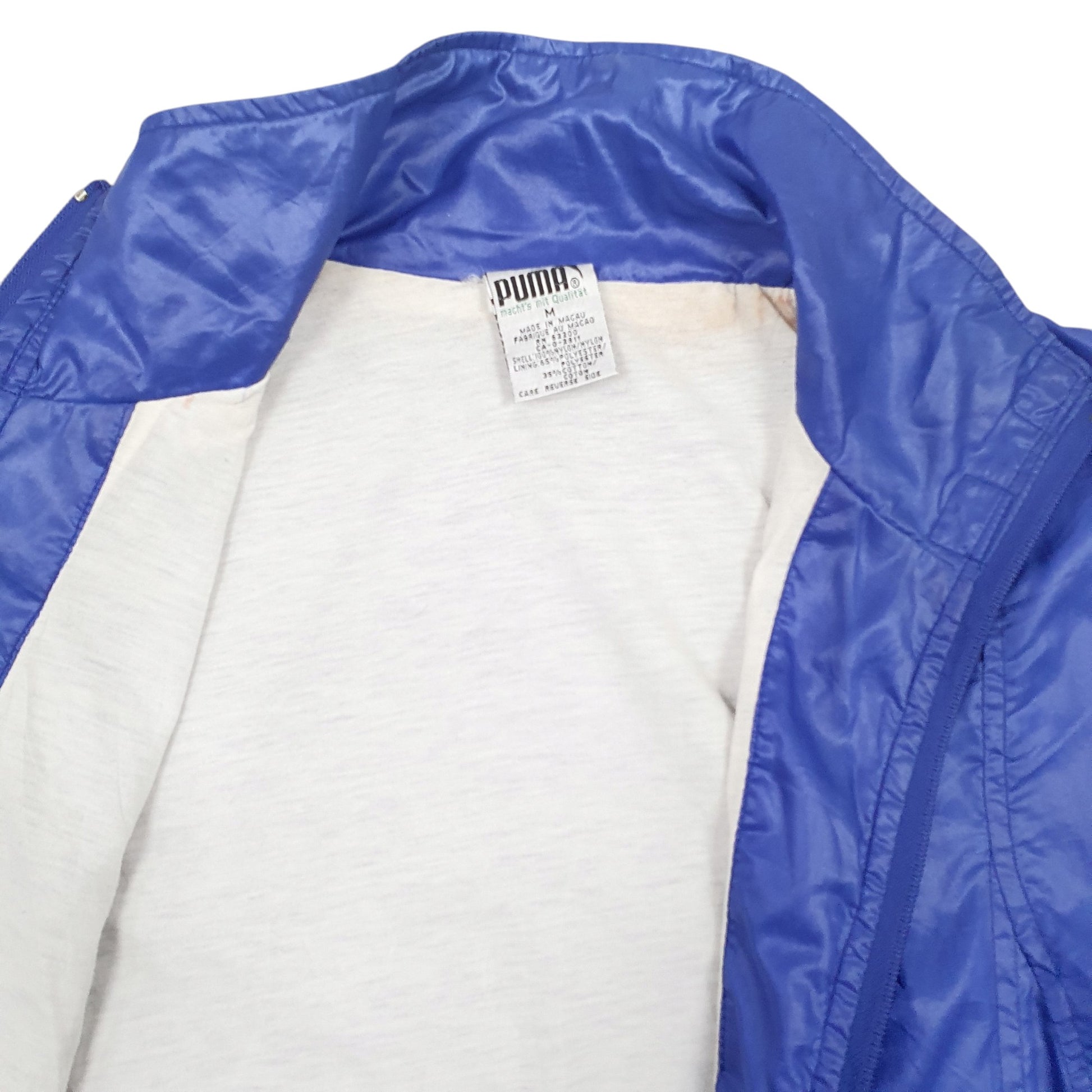 Womens Blue Puma Vintage 90s  Coat