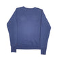 Womens Navy Champion Spellout Crewneck Jumper