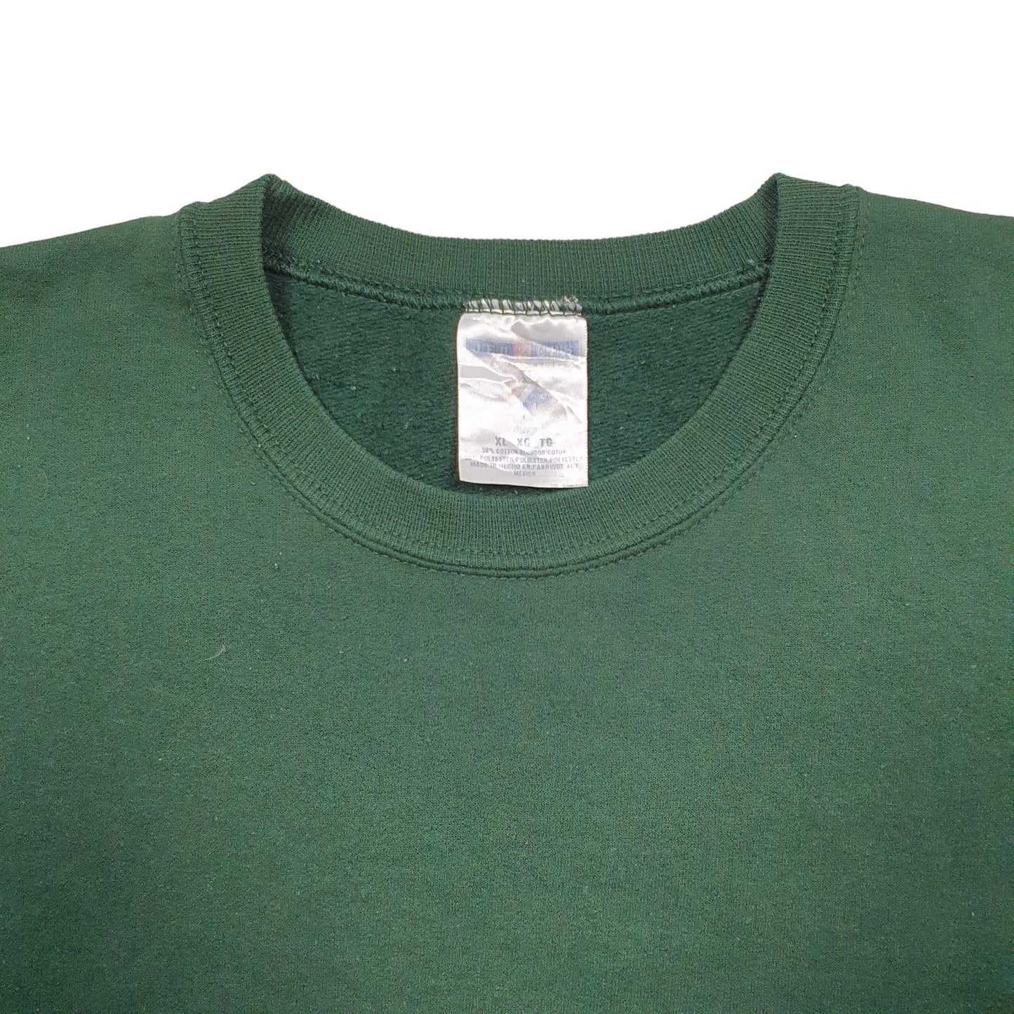 Mens Green Jerzees Vintage 90's Crewneck Jumper