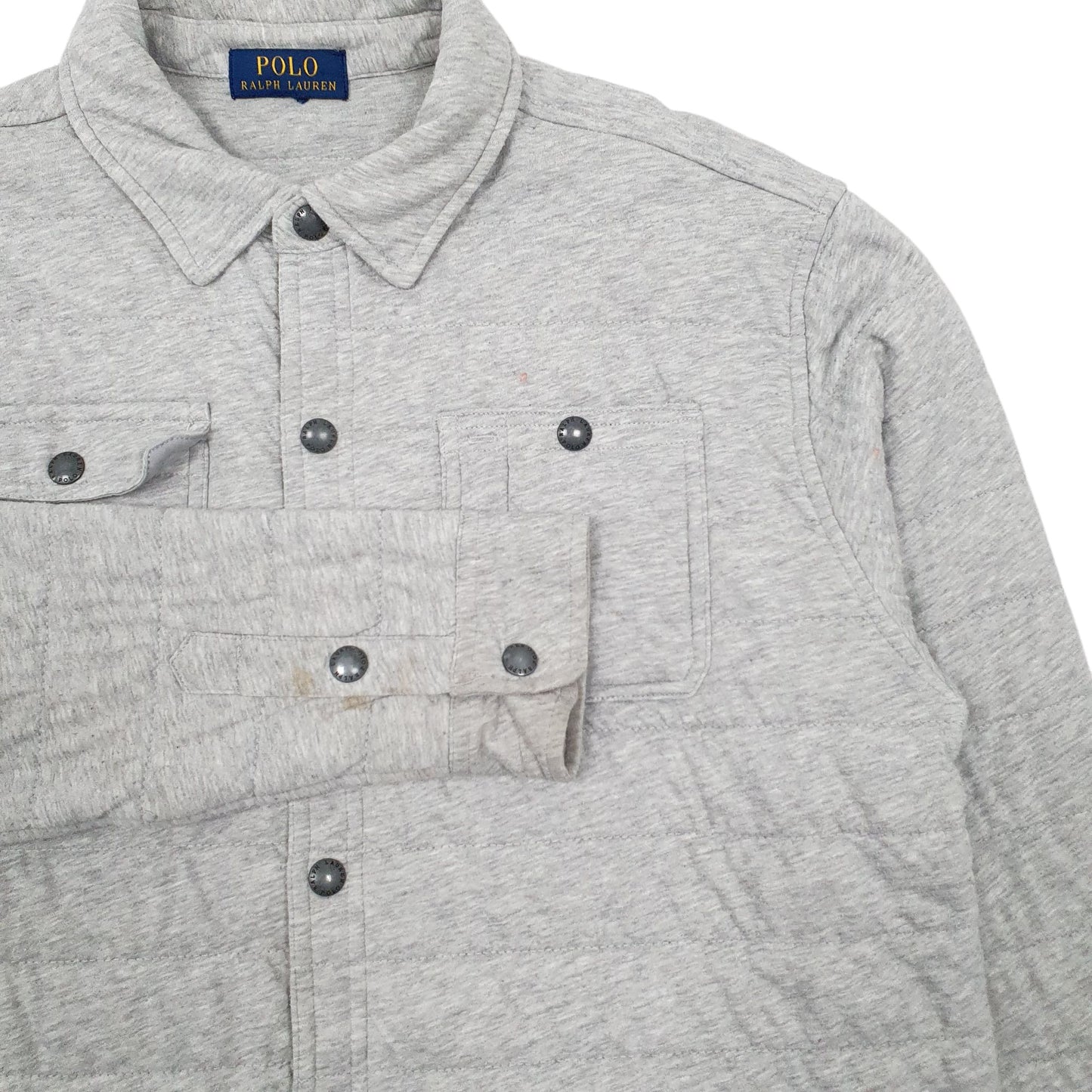 Mens Grey Polo Ralph Lauren  Hoodie Coat