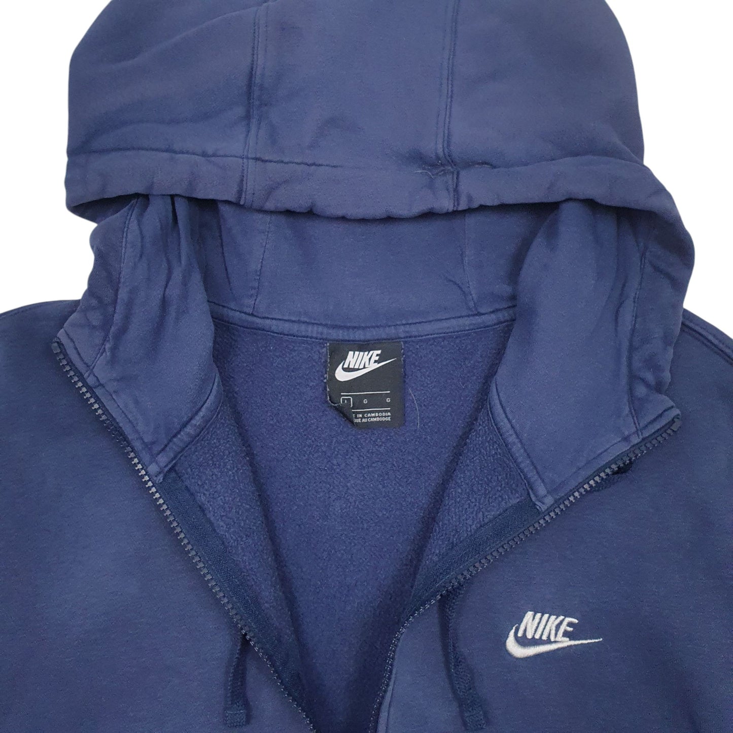 Mens Blue Nike  Quarter Zip Jumper