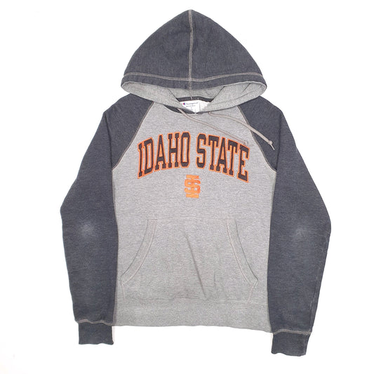 Mens Grey Champion Idaho State Hoodie Jumper