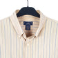 Mens Beige Dockers  Short Sleeve Shirt