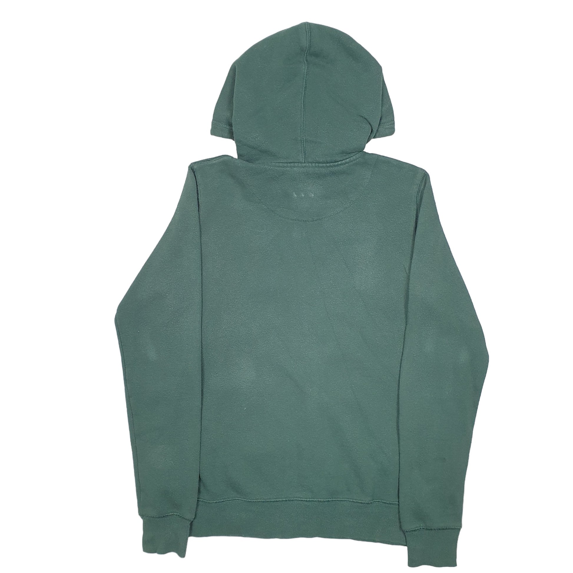 Womens Green Nike Hoodie Oregon Track Running Spellout Full Zip Jumper