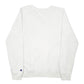 Womens White Champion Script Crewneck Jumper