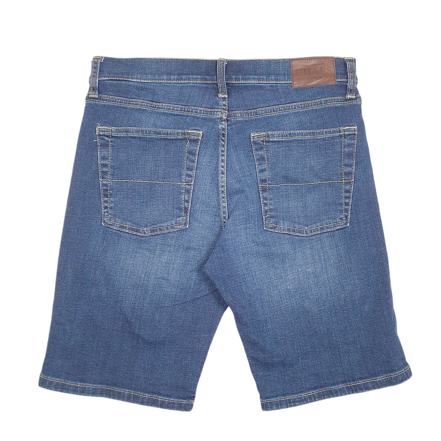 Mens Blue Chaps Stretch Jorts Jean Denim Shorts