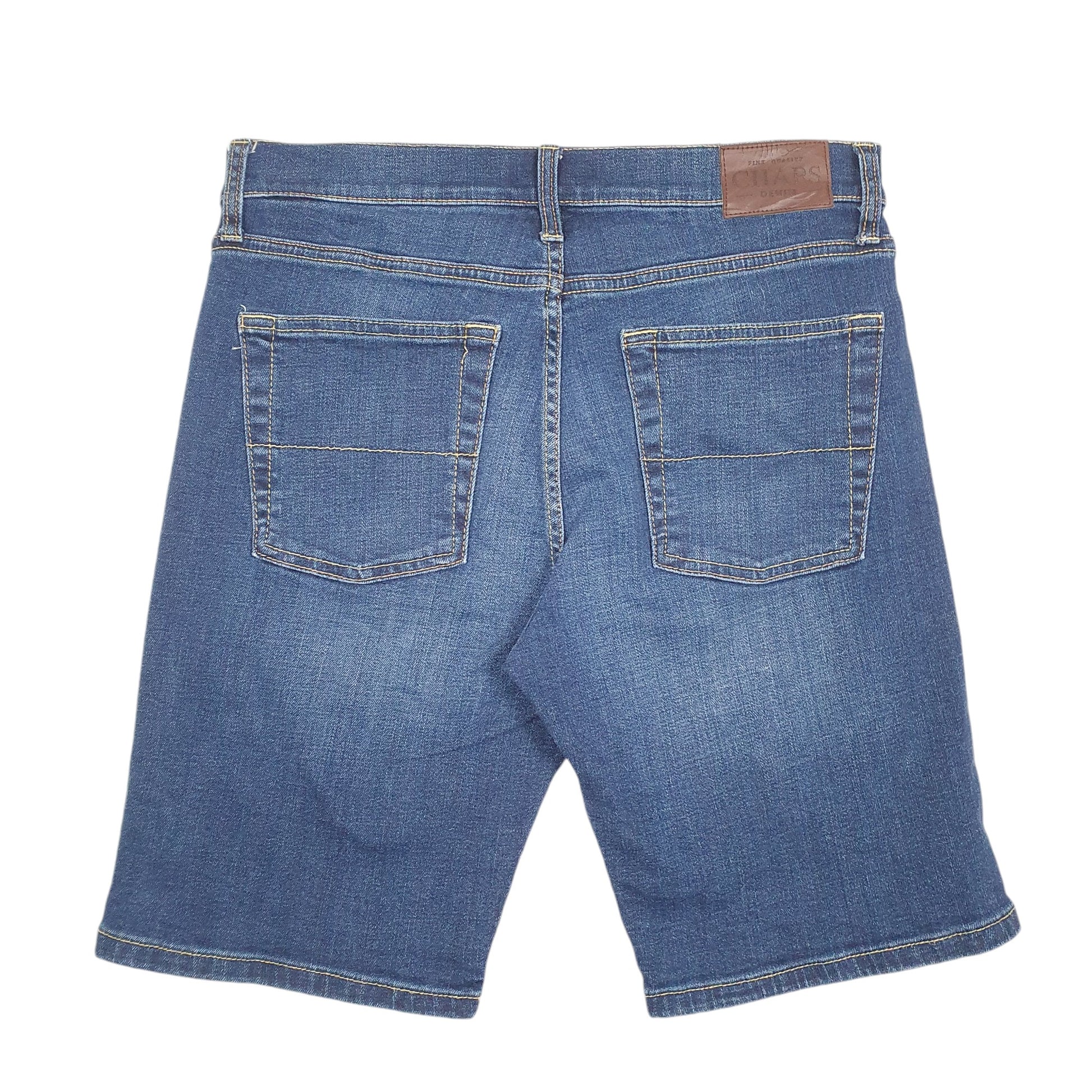 Mens Blue Chaps Stretch Jorts Jean Denim Shorts