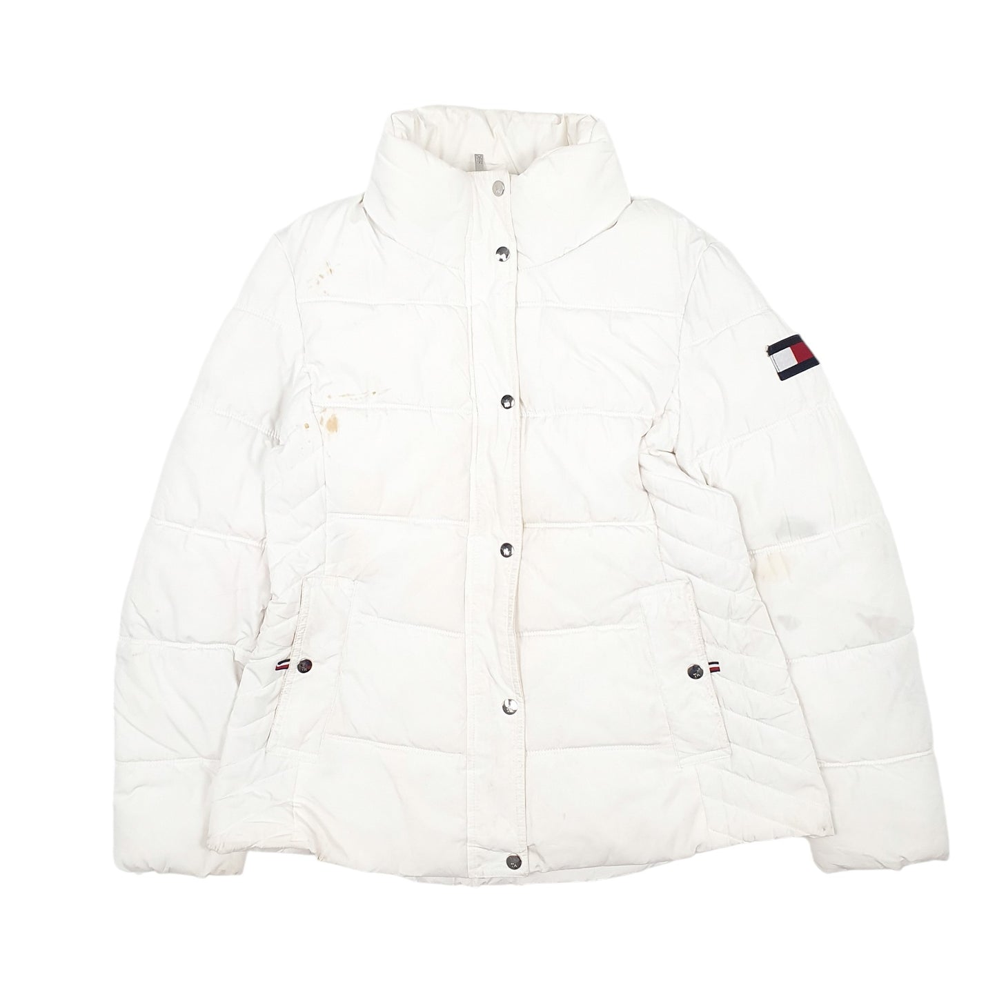 Womens White Tommy Hilfiger   Coat