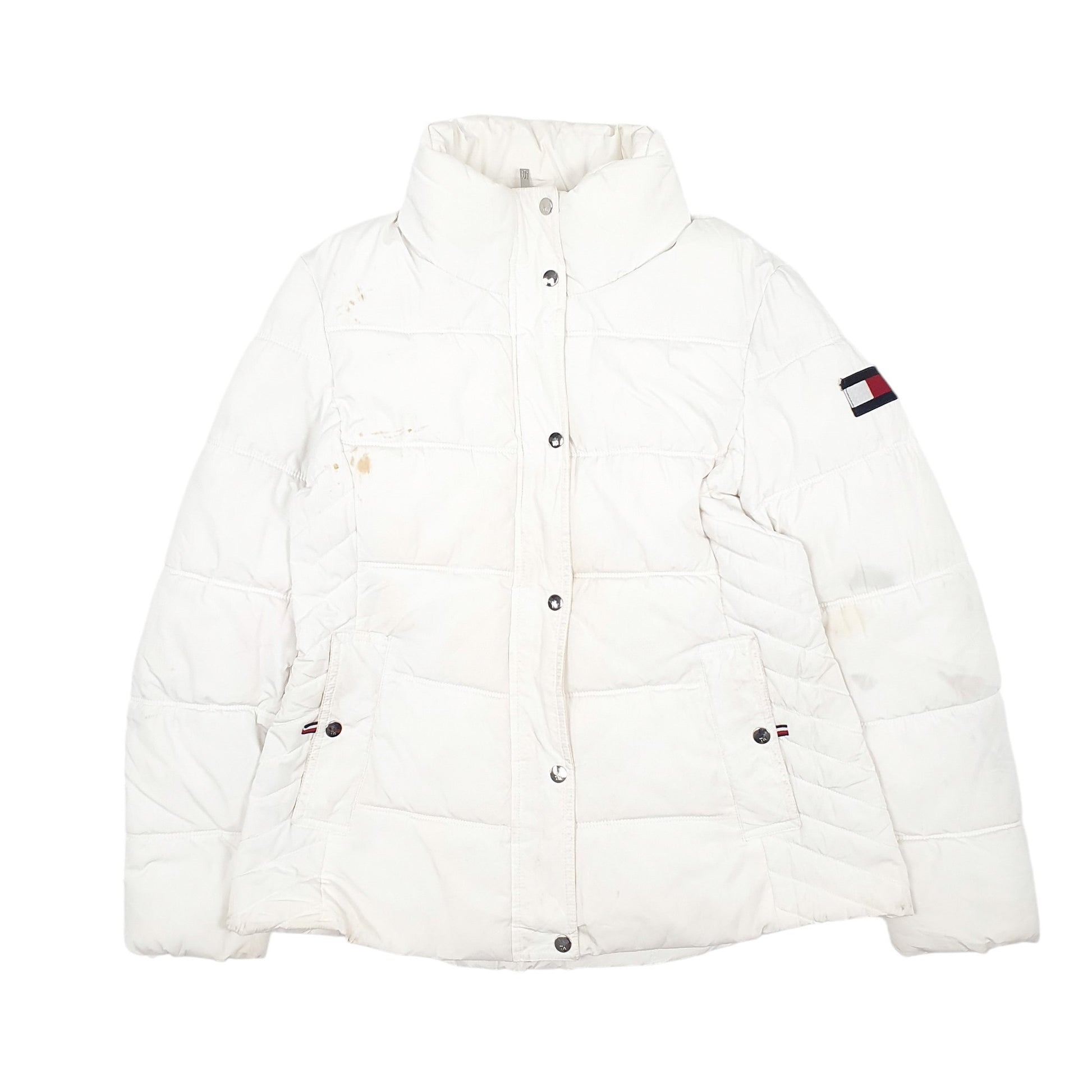 Womens White Tommy Hilfiger   Coat