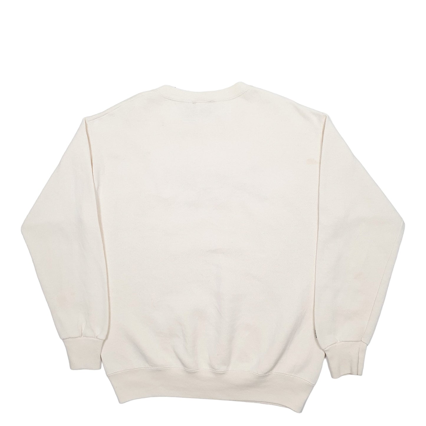 Mens Cream Jansport Mom Drexel University Spellout Crewneck Jumper