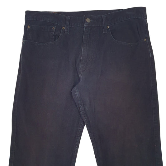 Mens Black Levis  Corduroy Trousers