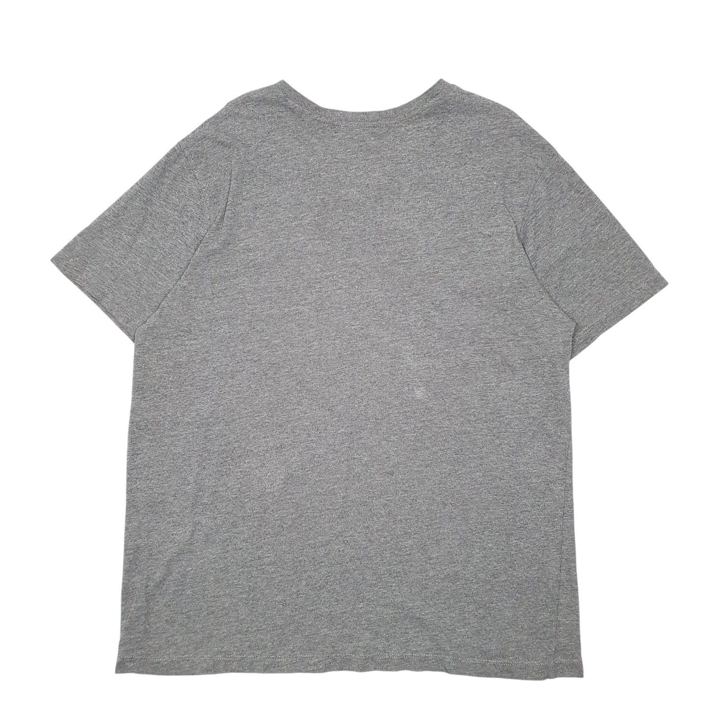 Mens Grey U.S. Polo Assn. V Neck Short Sleeve T Shirt