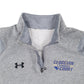 Mens Grey Under Armour  Quarter Zip Jumper