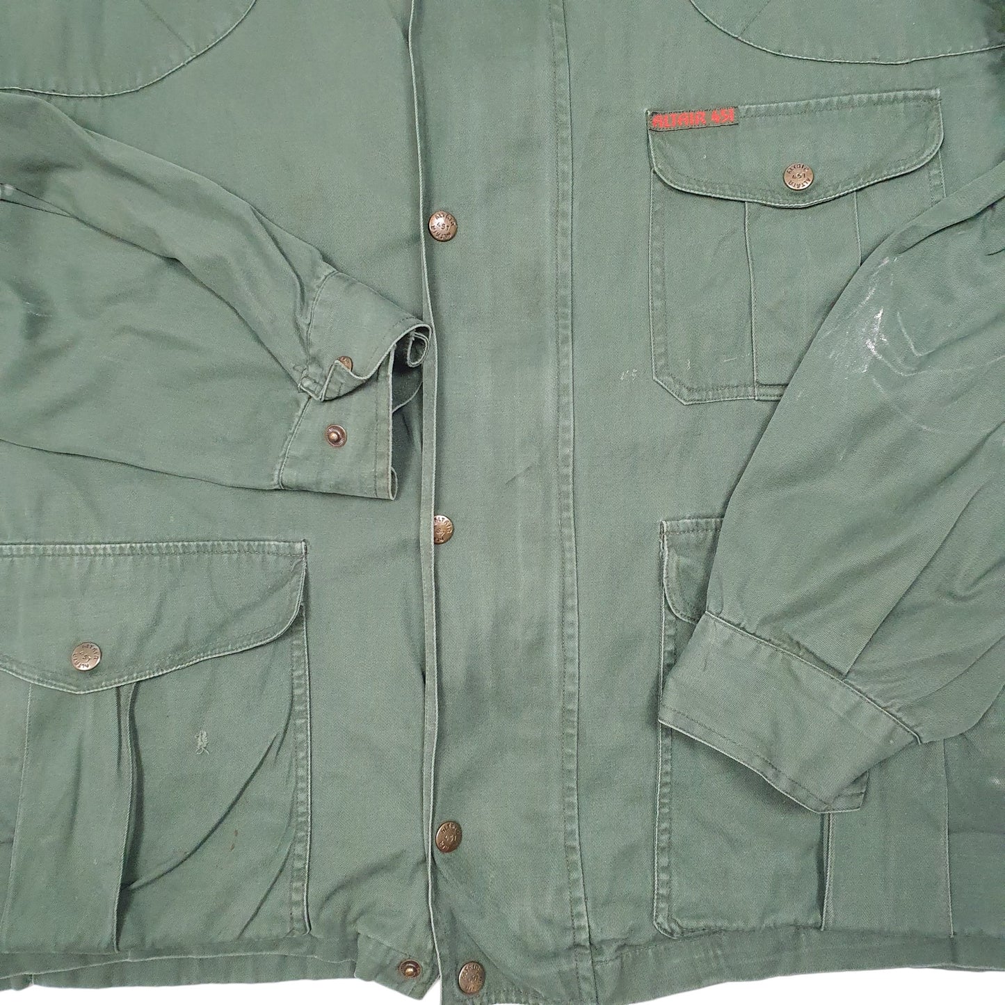 Mens Green Astaire 451 Military Style Hunting  Coat