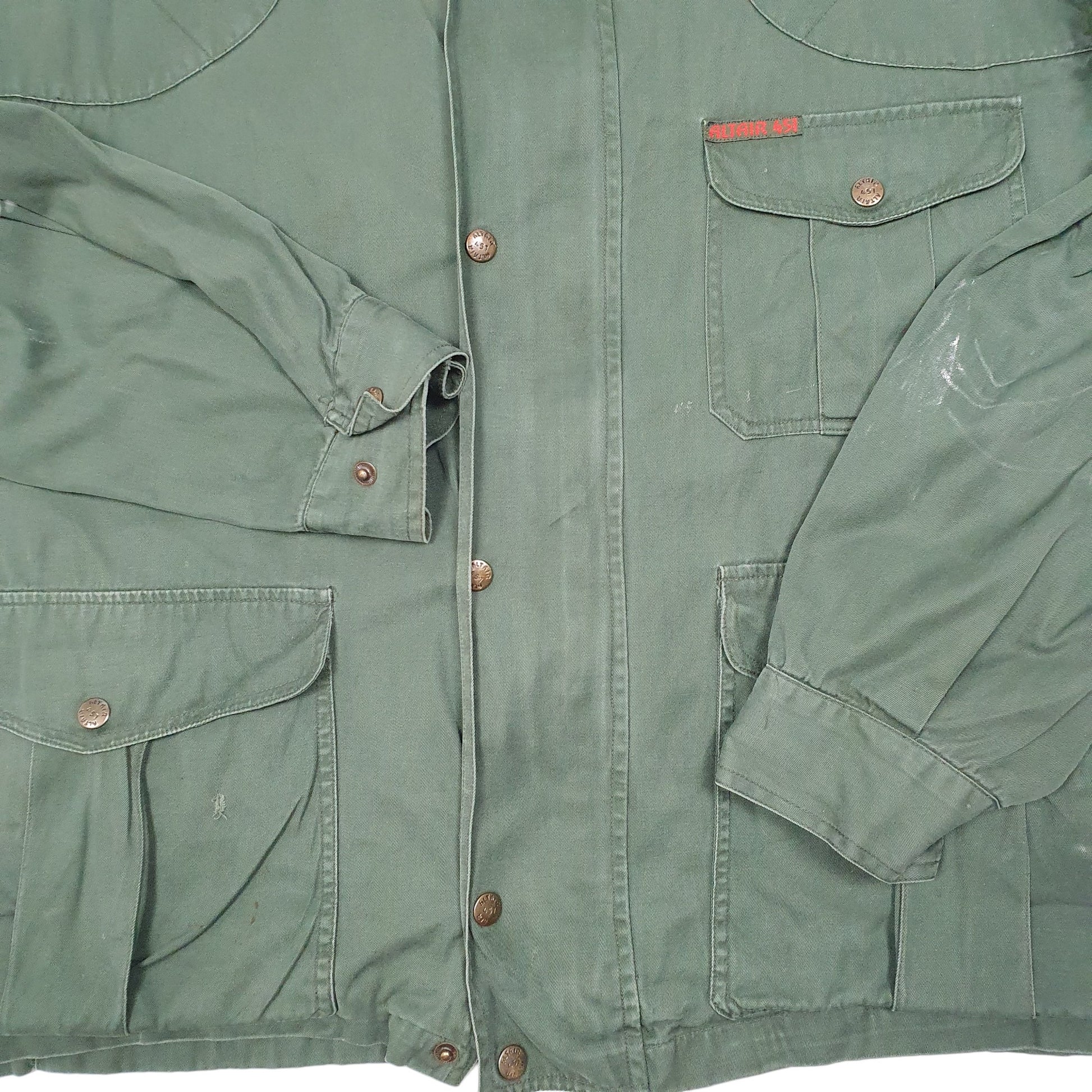 Mens Green Astaire 451 Military Style Hunting  Coat