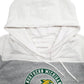 Womens Grey Campdavid Northern Michigan University Spellout Hoodie Jumper
