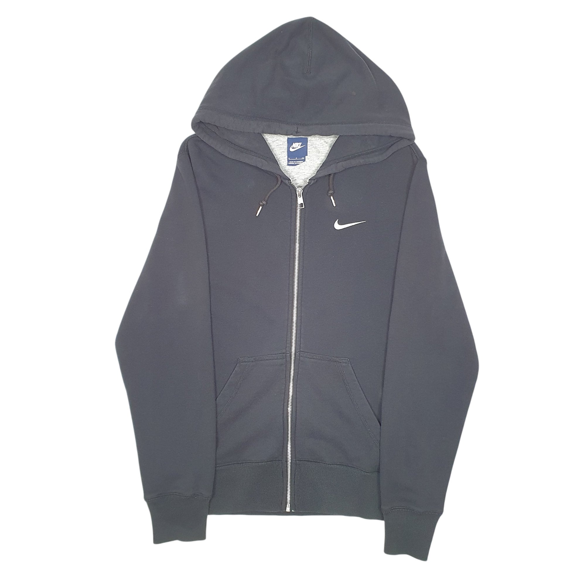 Mens Black Nike  Full Zip Jumper