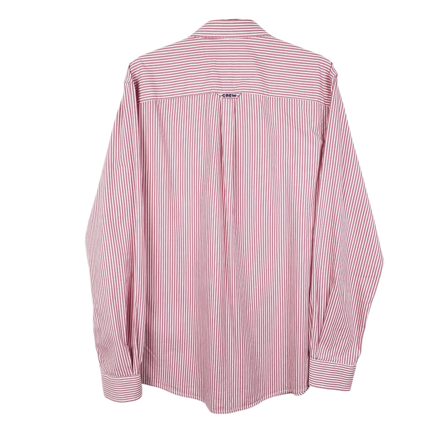 Mens Red Crew Clothing Company  Long Sleeve Shirt