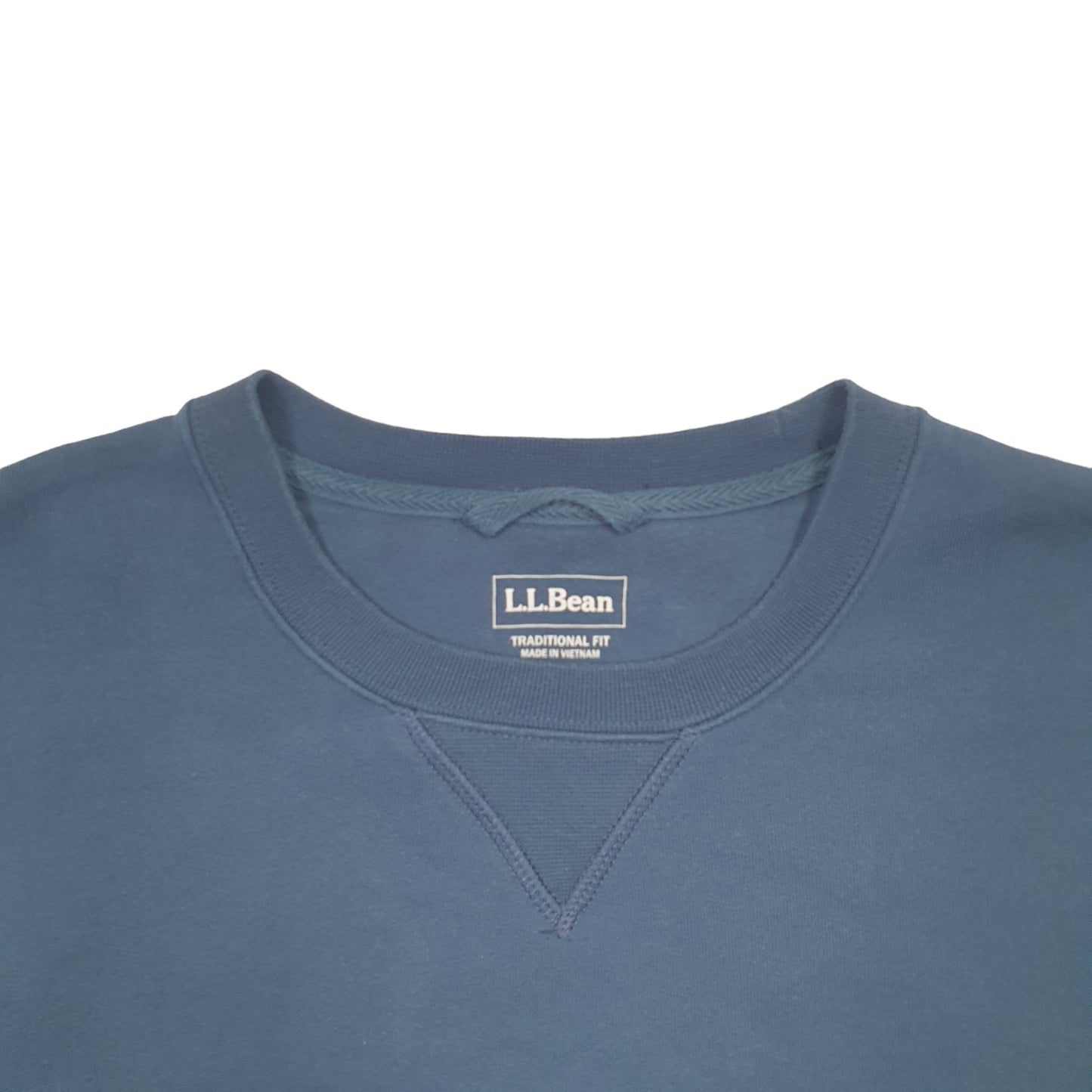 Mens Blue L.L.Bean  Crewneck Jumper