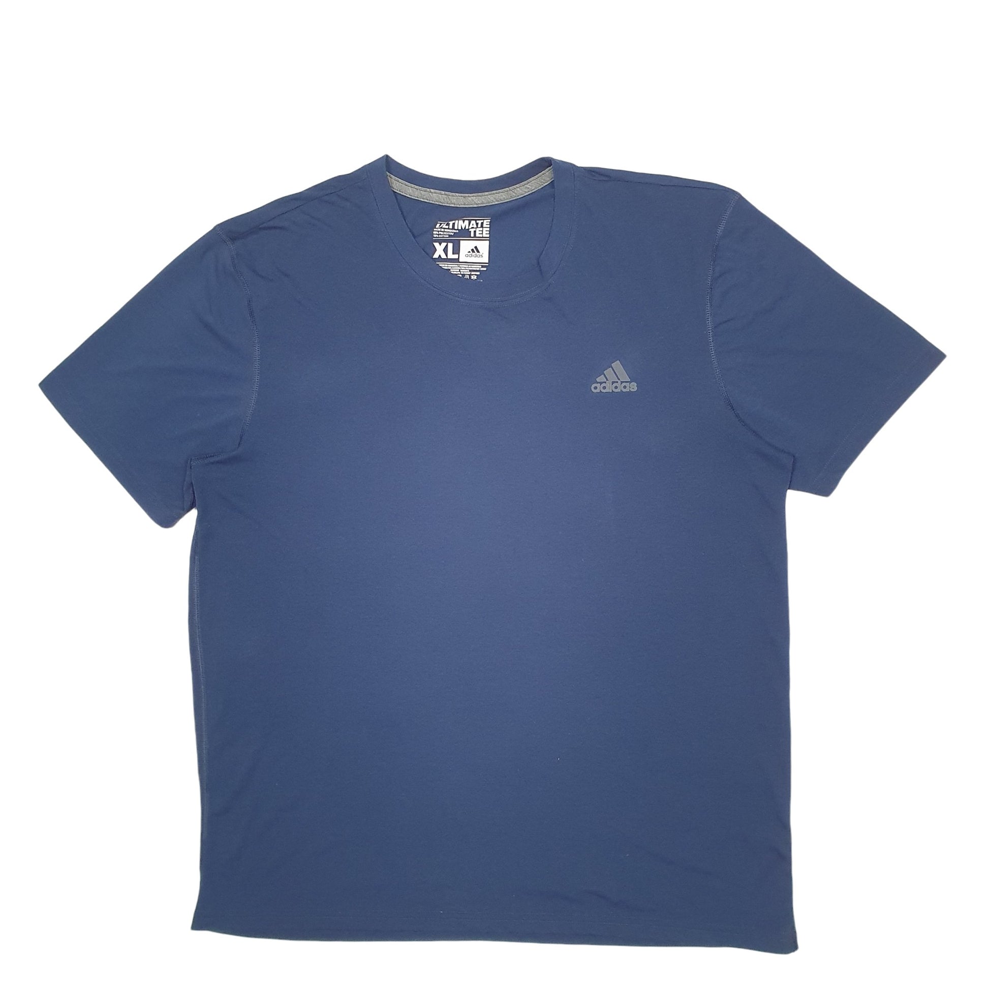 Mens Navy Adidas  Short Sleeve T Shirt