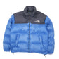 Mens Blue The North Face Nuptse 700  Coat