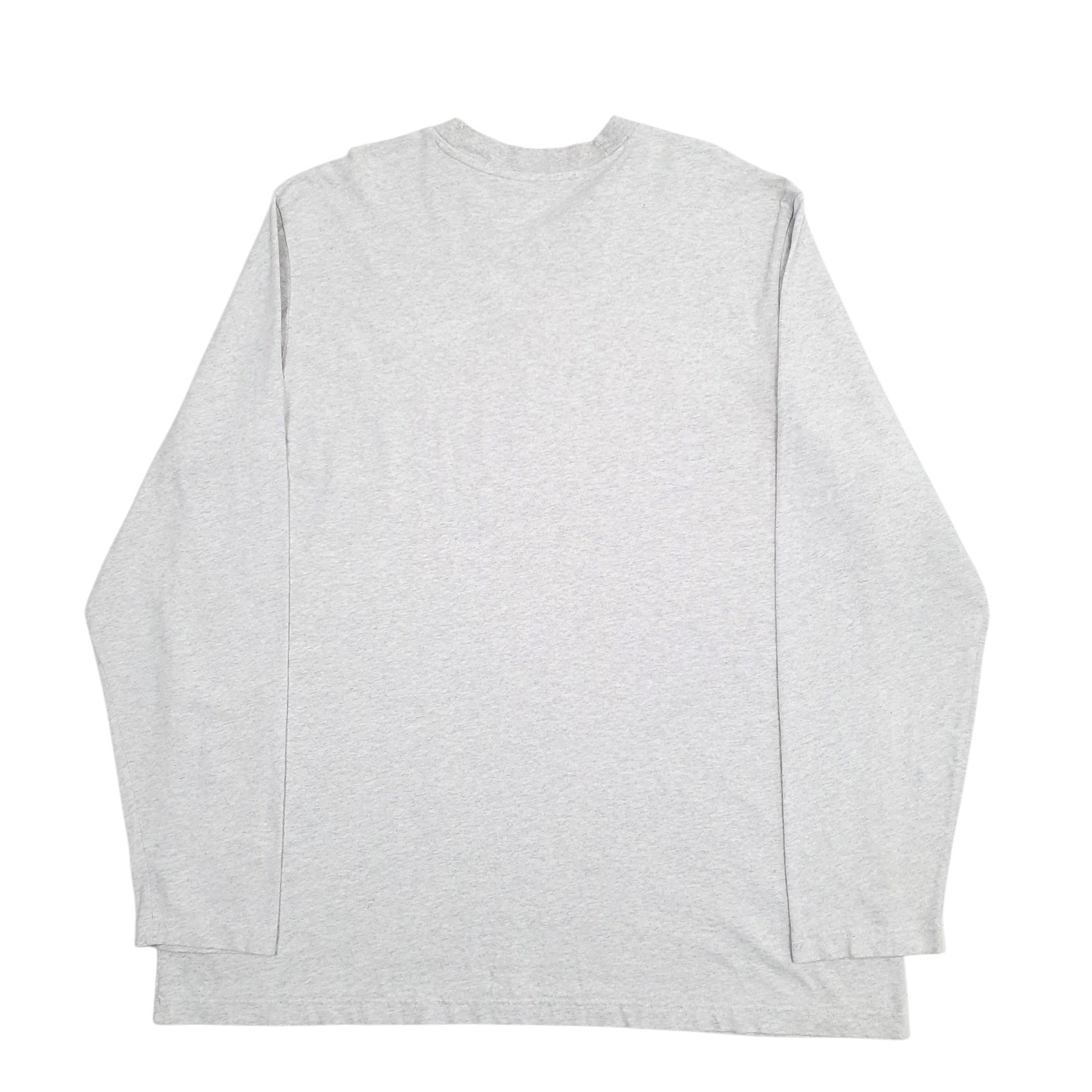 Mens Grey Reebok  Long Sleeve T Shirt