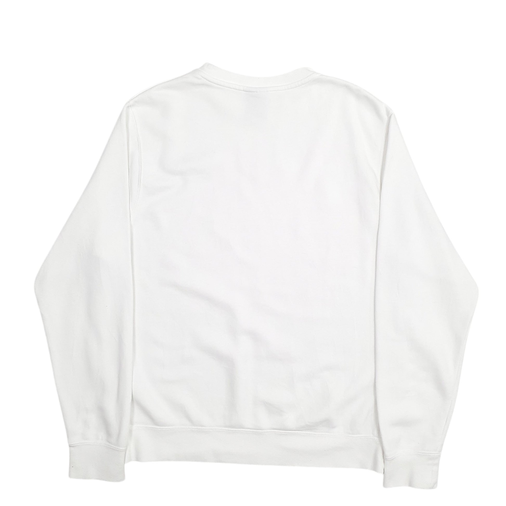 Mens White Nike  Crewneck Jumper