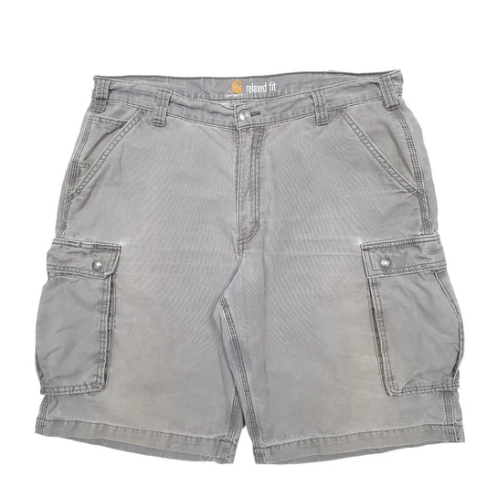 Mens Grey Carhartt Workwear Cargo Shorts