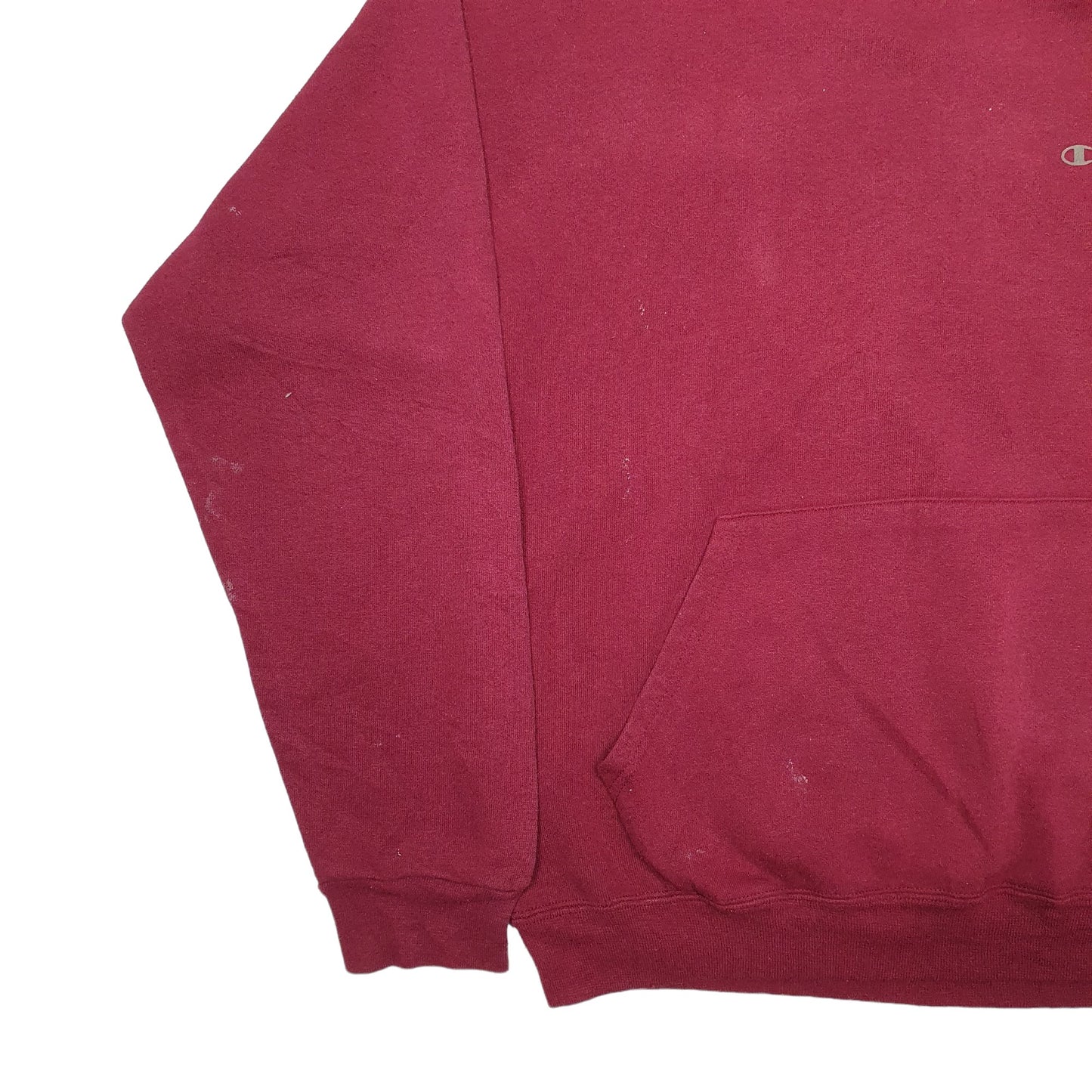 Mens Burgundy Champion  Hoodie Jumper