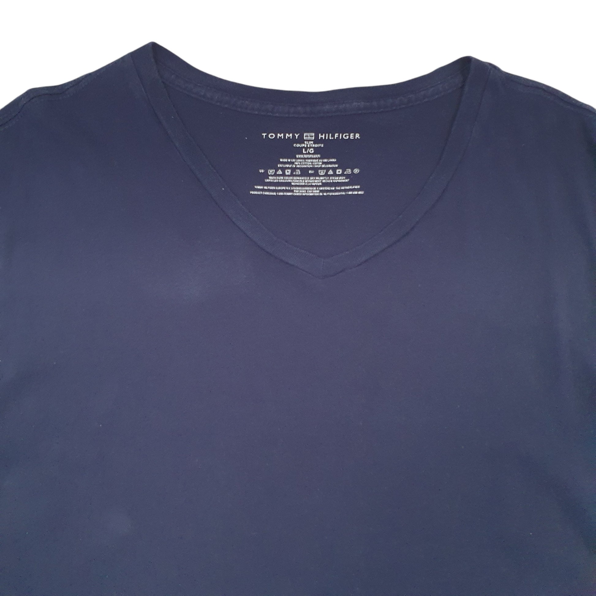 Mens Navy Tommy Hilfiger  Short Sleeve T Shirt