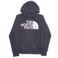 Mens Black The North Face Spellout Hoodie Jumper