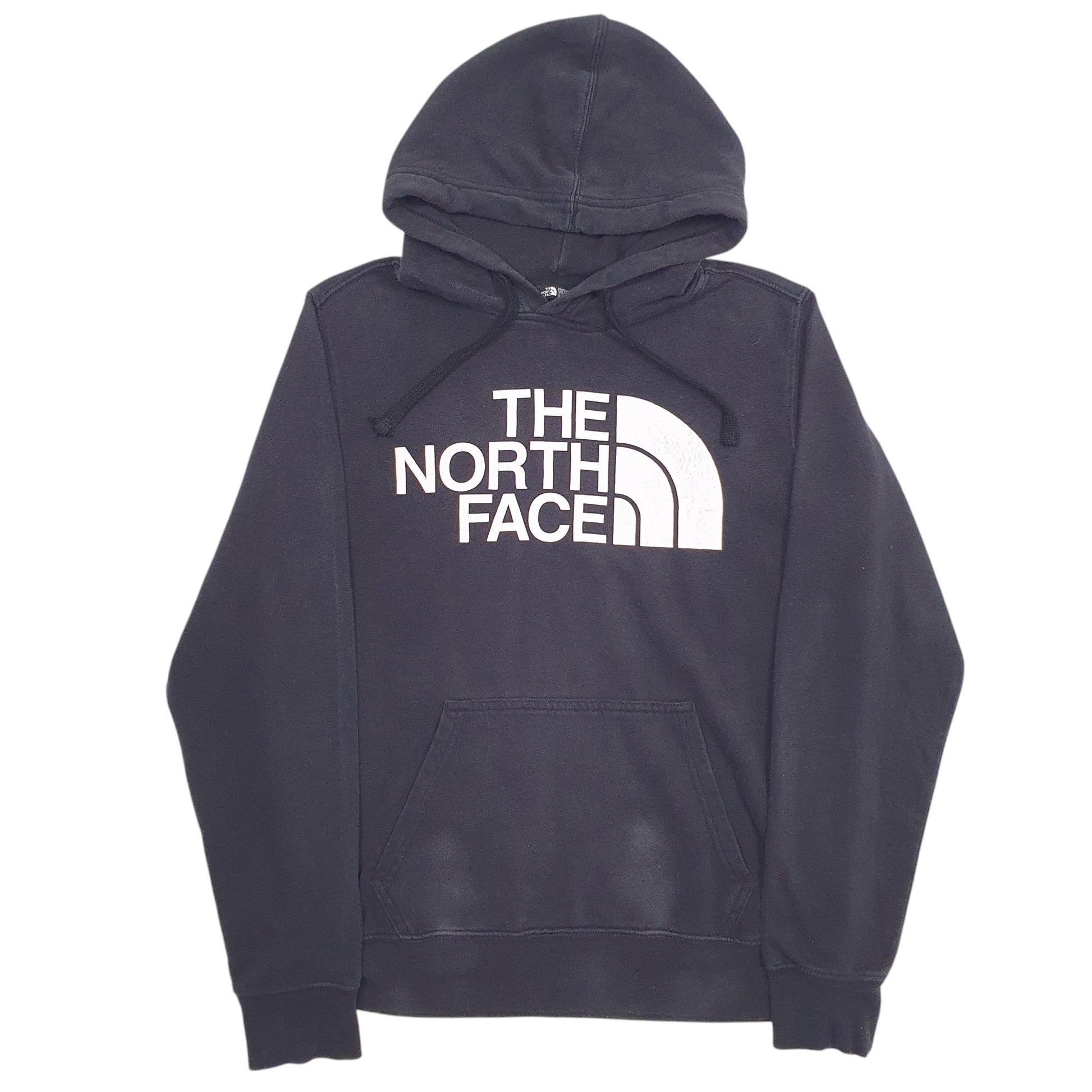 Mens Black The North Face Spellout Hoodie Jumper
