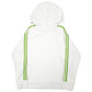 Womens White Adidas  Hoodie Jumper