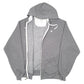 Mens Grey Champion Hoodie Full Zip Jumper