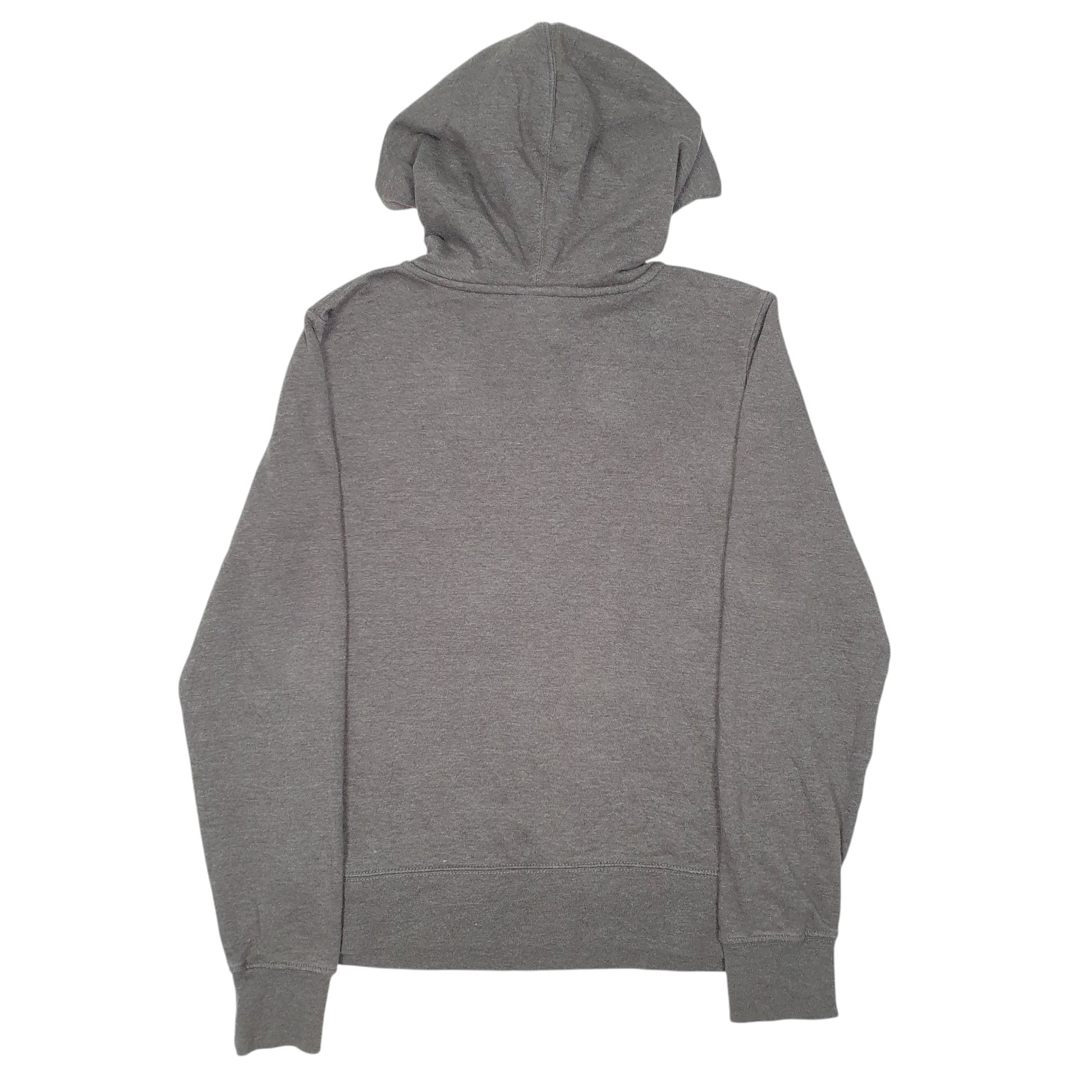 Womens Grey The North Face Spellout Hoodie Jumper