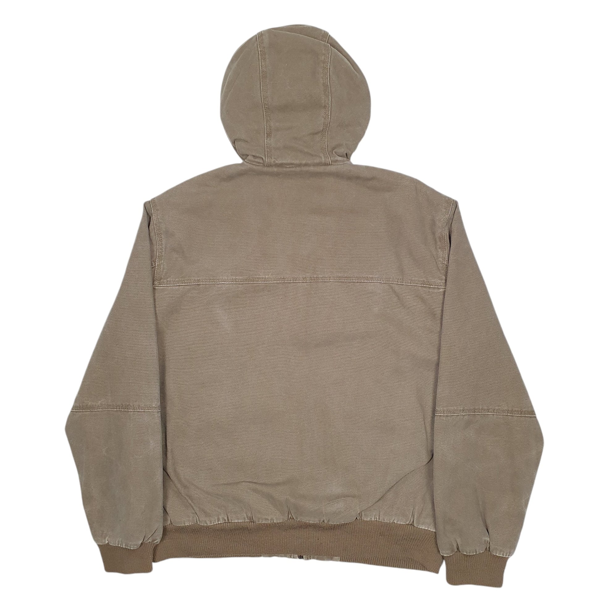 Mens Khaki Levis Work Wear Quarter Zip Coat