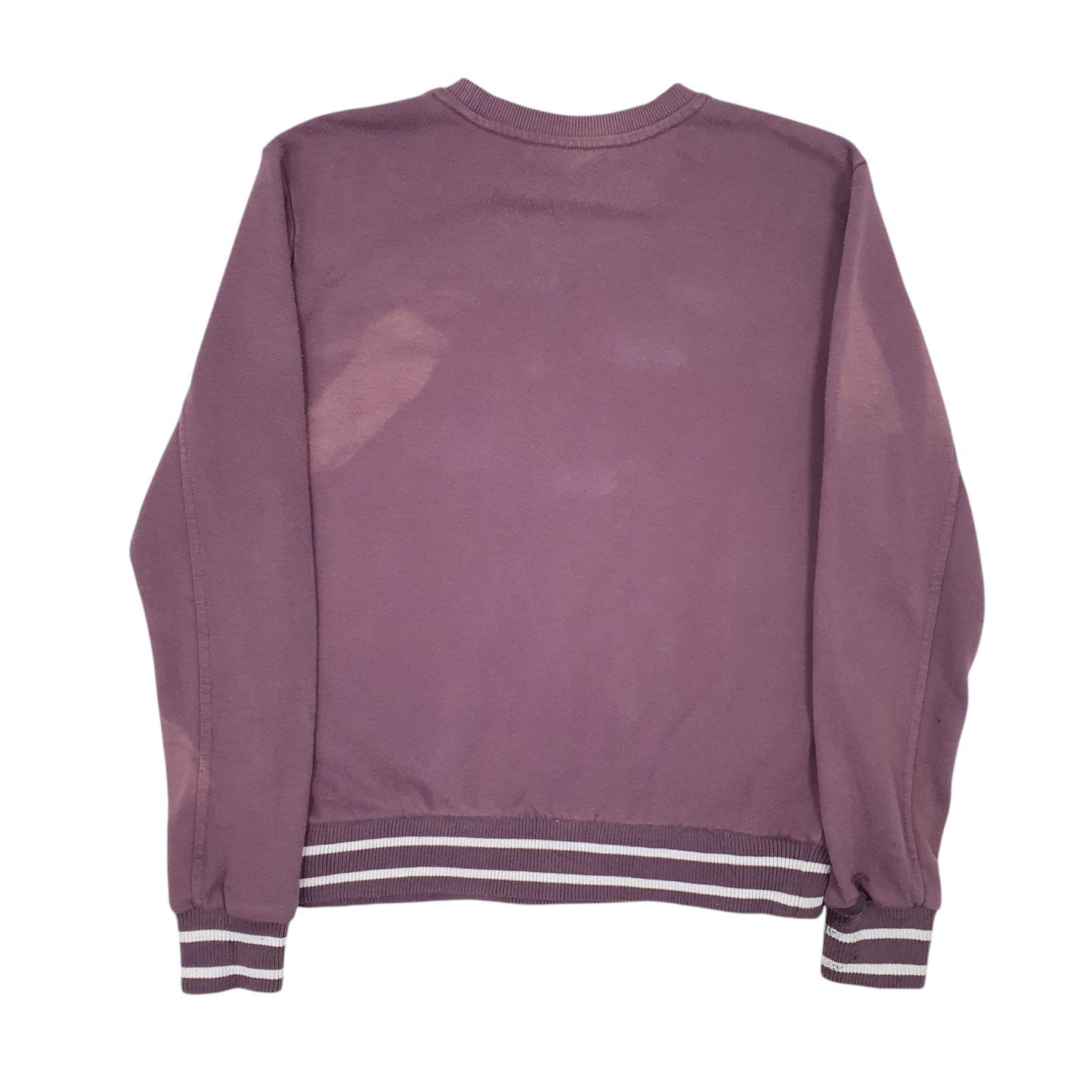 Mens Purple Fila  Crewneck Jumper