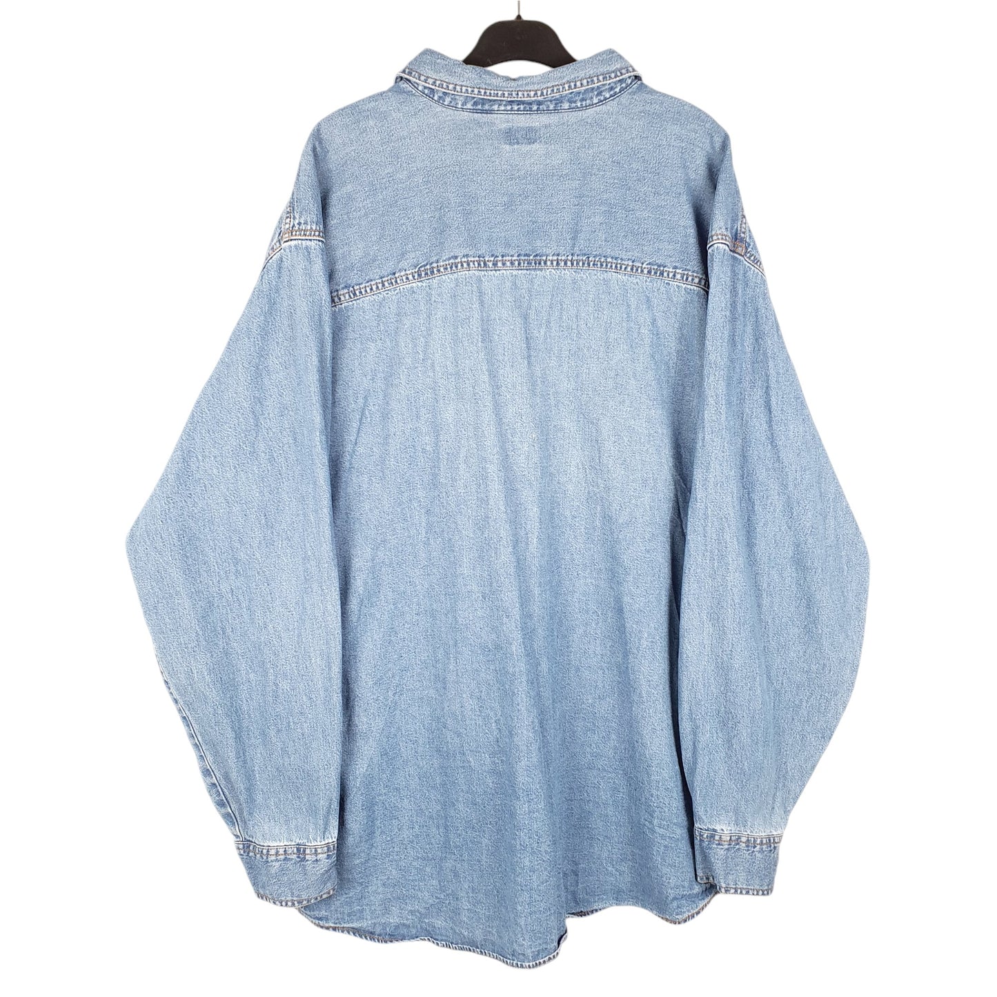 Mens Blue Levis Denim Jeans Vintage Red Tab Overshirt Shacket Long Sleeve Shirt