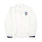 Mens White Puma Italian Football Full Zip Coat