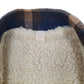Mens Navy Unbranded Vintage 1980s Plaid Mackinaw Shacket  Coat