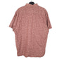 Mens Brown Lee Leaves Foliage Hawaiian Print Short Sleeve Shirt