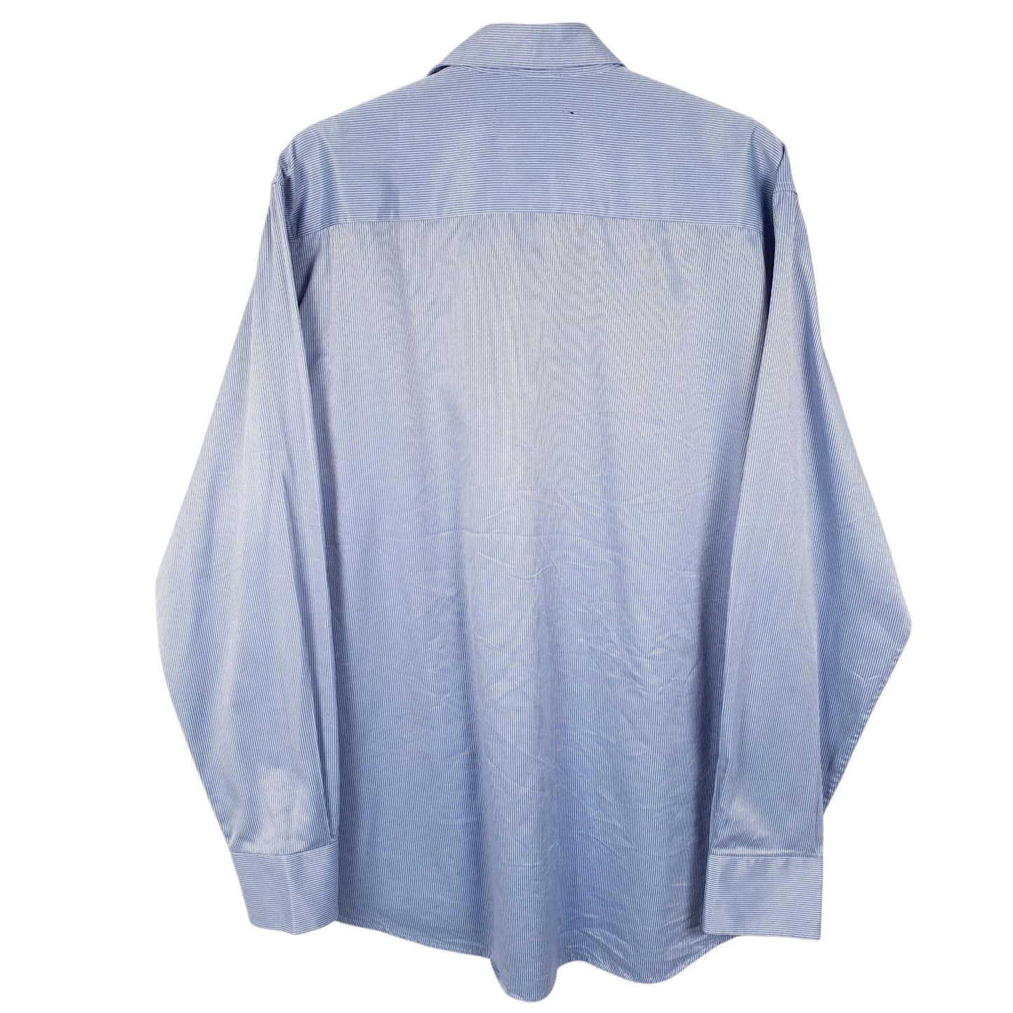 Mens Blue Armani Collezioni Made In  Italy Long Sleeve Shirt