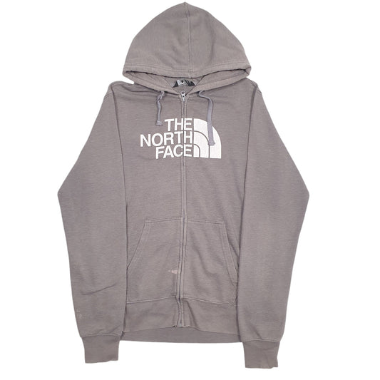 Mens Grey The North Face  Full Zip Jumper