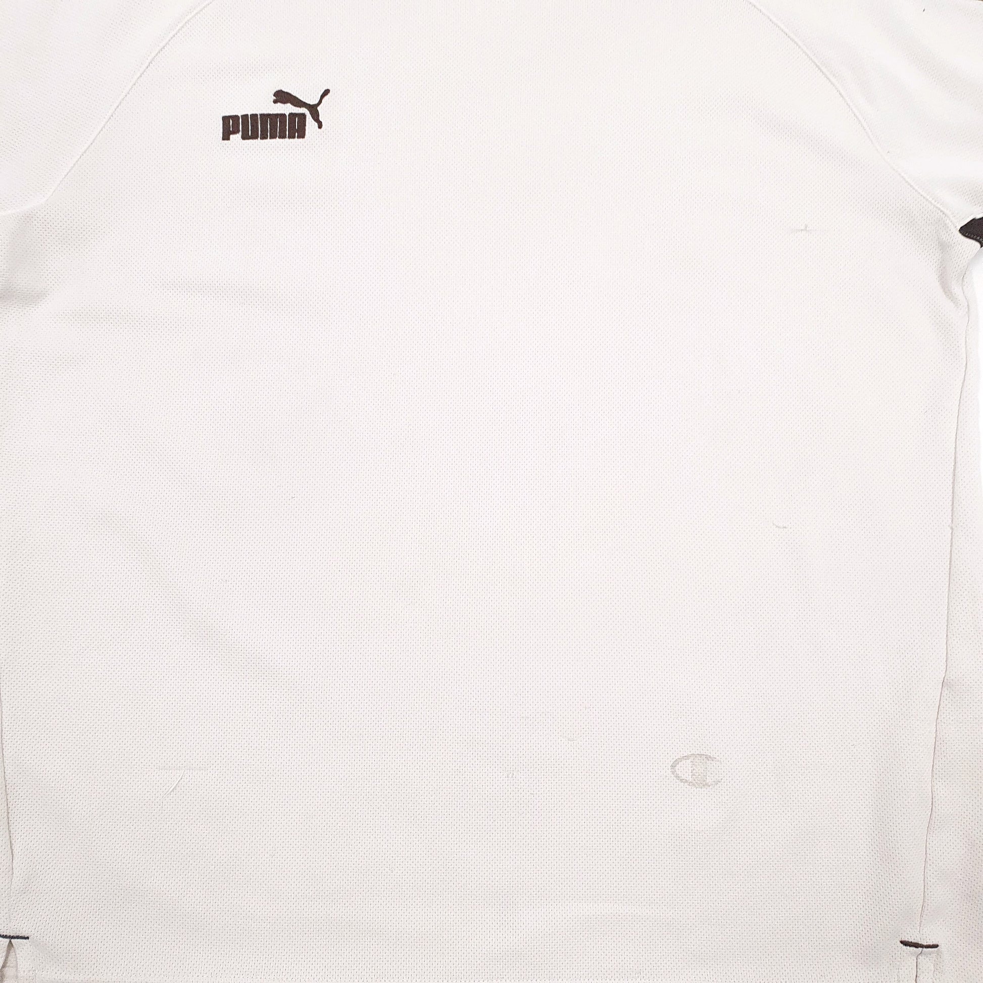 Womens Cream Puma Vintage Short Sleeve T Shirt