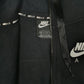 Womens Black Nike Crop Top Hoodie Full Zip Jumper