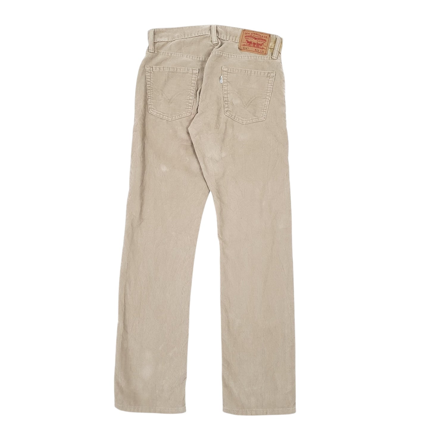 Mens Beige Levis  Corduroy Trousers