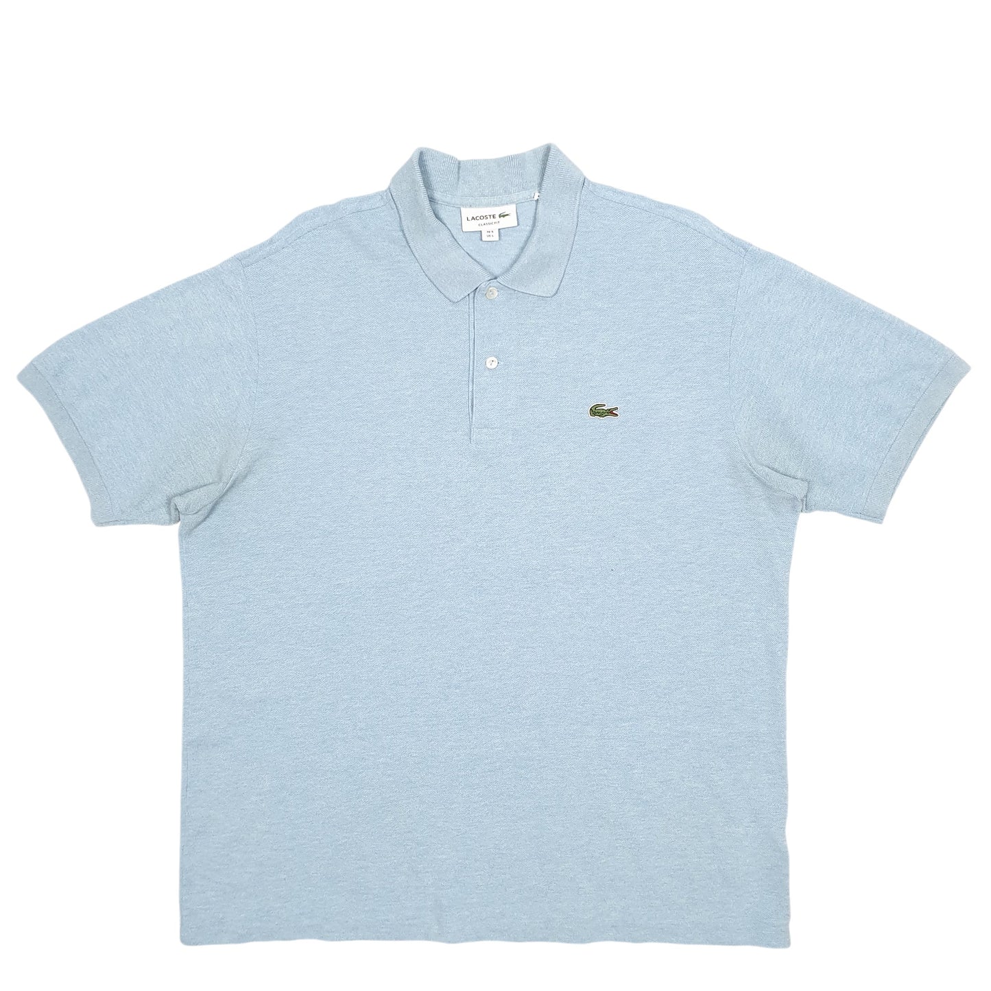 Mens Blue Lacoste  Short Sleeve Polo Shirt