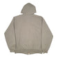 Mens Khaki Carhartt Workwear Hoodie K122 Full Zip Jumper