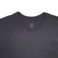 Mens Black Hanes  Short Sleeve T Shirt